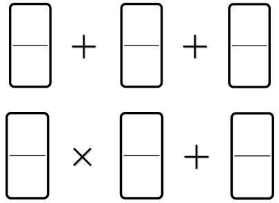 domino math problem solving activities