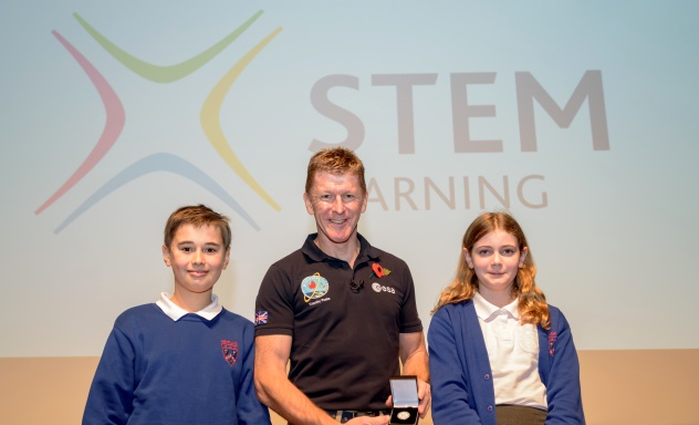 Tim Peake becomes first honorary STEM Ambassador