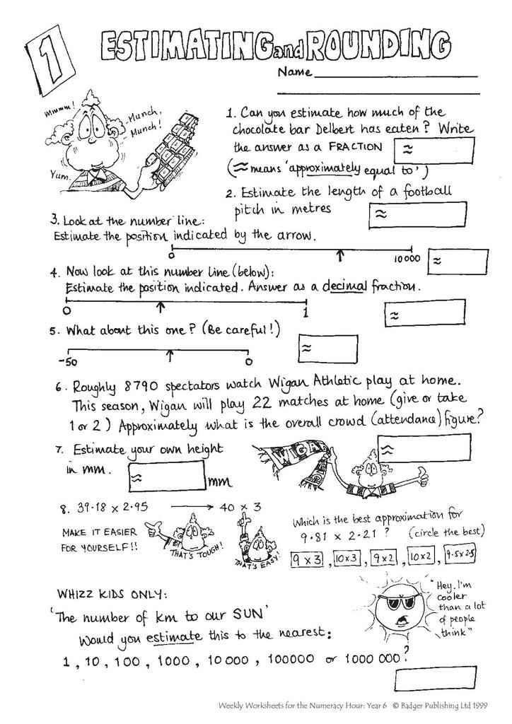 maths exercises year 4