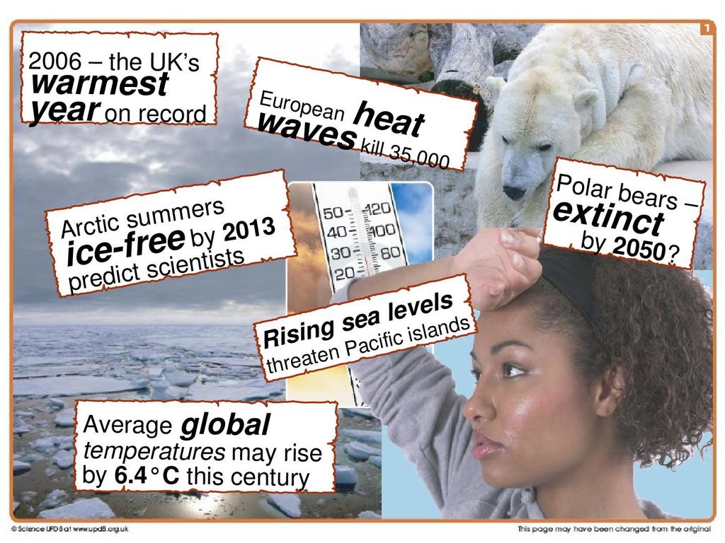 thesis statement in the great global warming swindle